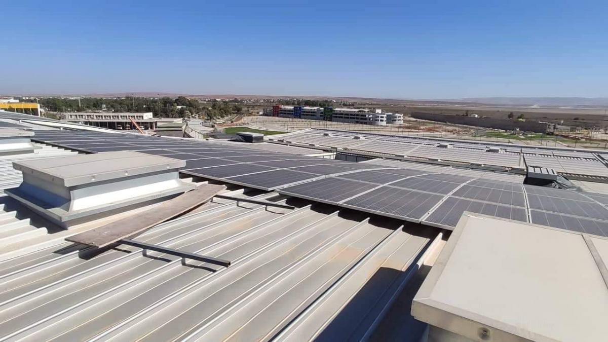 Airport solar rooftop
